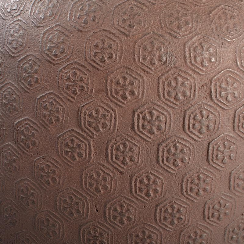 茶道具 釜師 畠春斎作 亀甲文釜 鉄釜 共箱 M R5520C - メルカリ