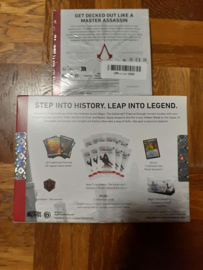 MTG　アサシンクリード　英語版　コレクターブースター+バンドル　セット