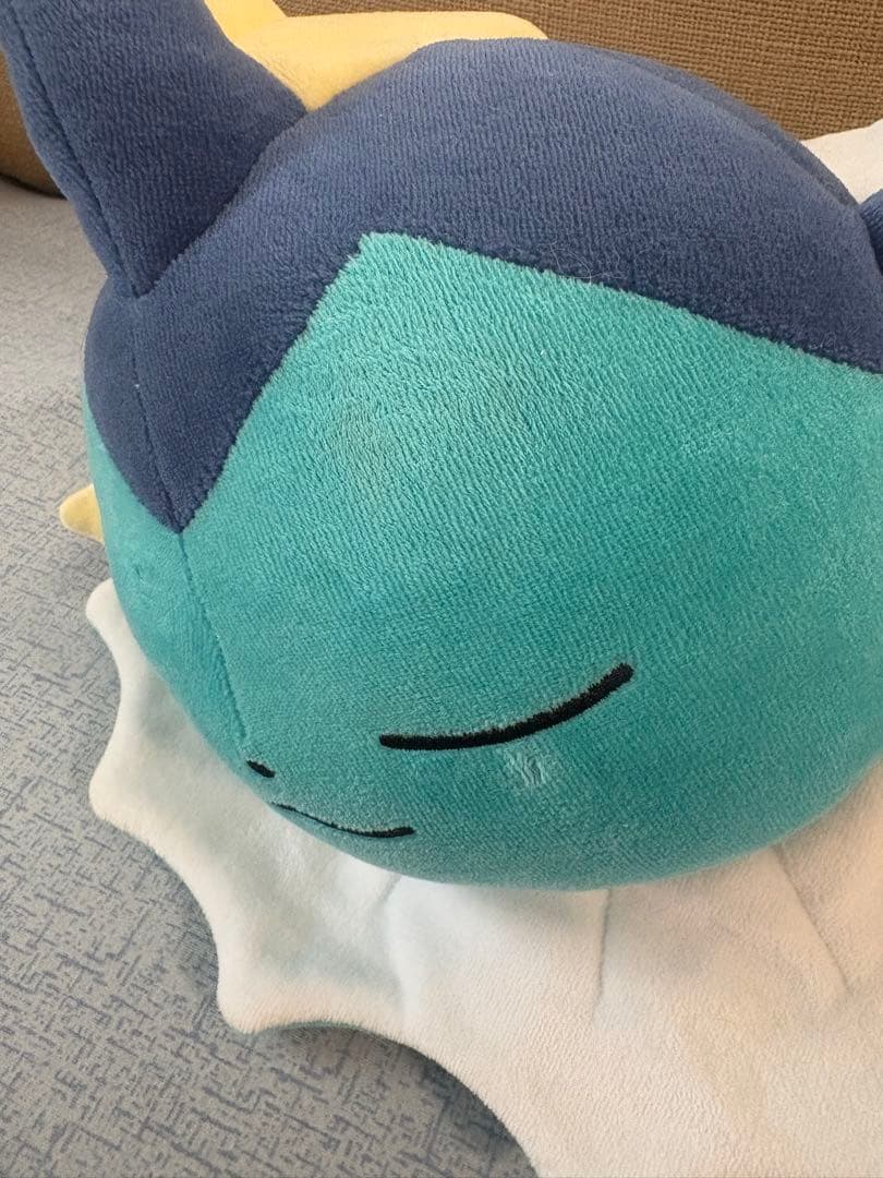 すやすやシャワーズ　ぬいぐるみ　ポケモン　ポケモンセンター　タグ付き