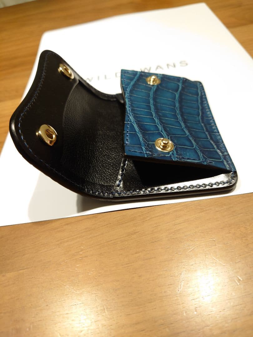 WILDSWANS ワイルドスワンズ 藍染クロコ タング - メルカリ