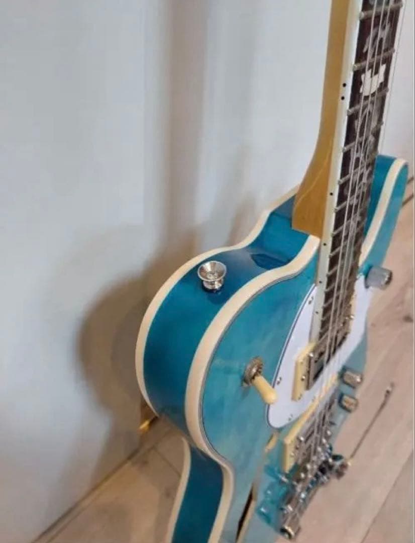 ZEUWI エレキギター ターコイズ - メルカリ