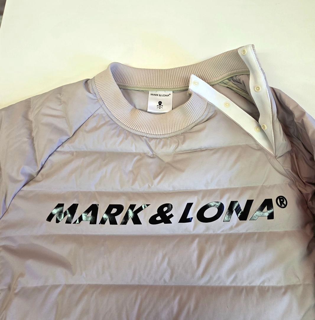 MARK & LONA ダウンジャケットホワイトに近いライトグレー サイズ50