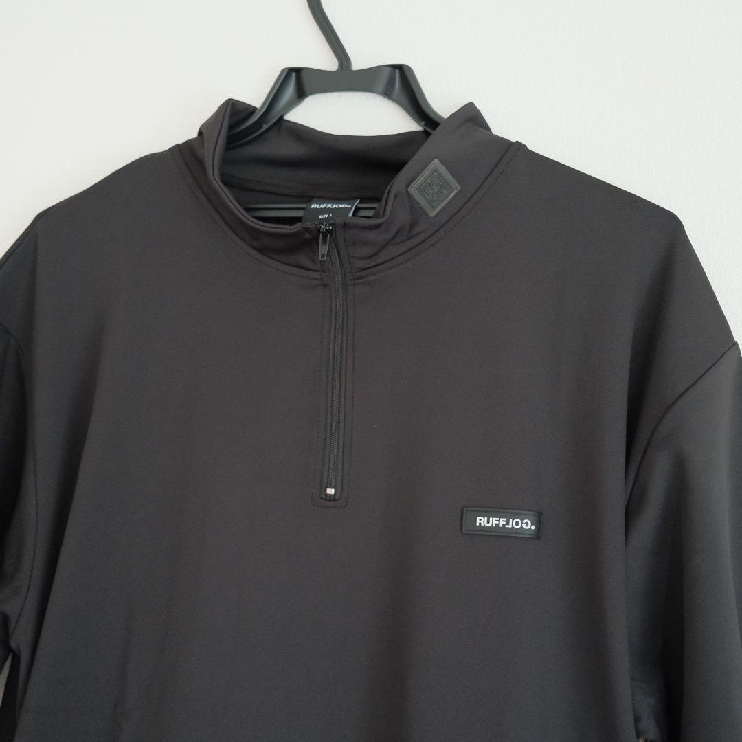 RUFFLOG HALF ZIP MOCK NECK SHIRTS Lサイズ - メルカリ