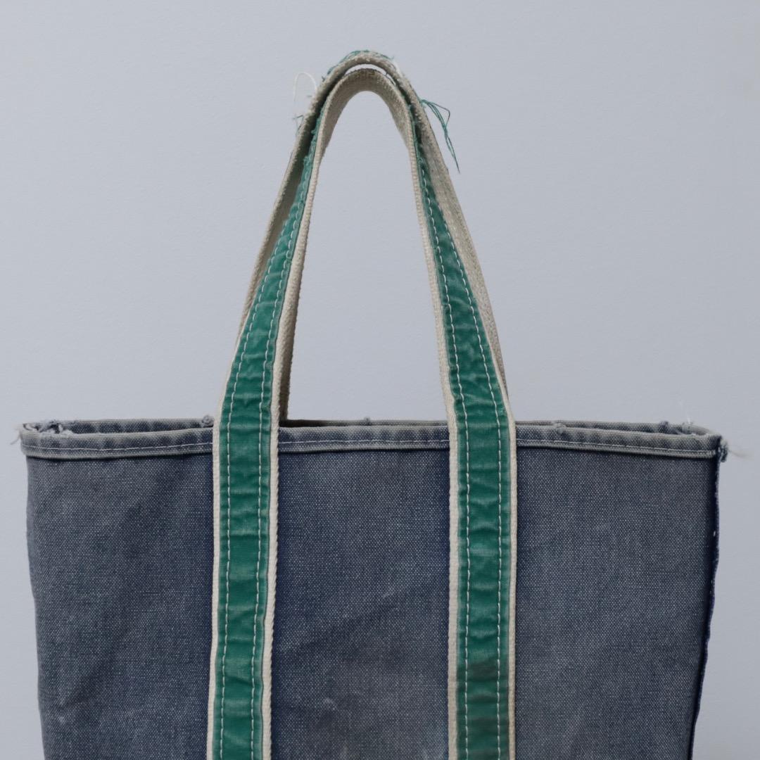 希少 フェード ダメージ ボロ L.L.BEAN デラックストート 80s ギザ