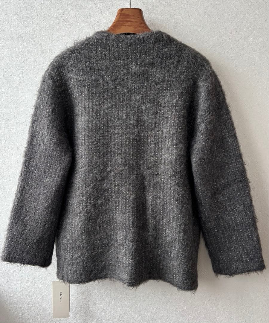 2点おまとめ《新品タグ付き》ミラオーウェン シアーポロリブニットプルオーバー