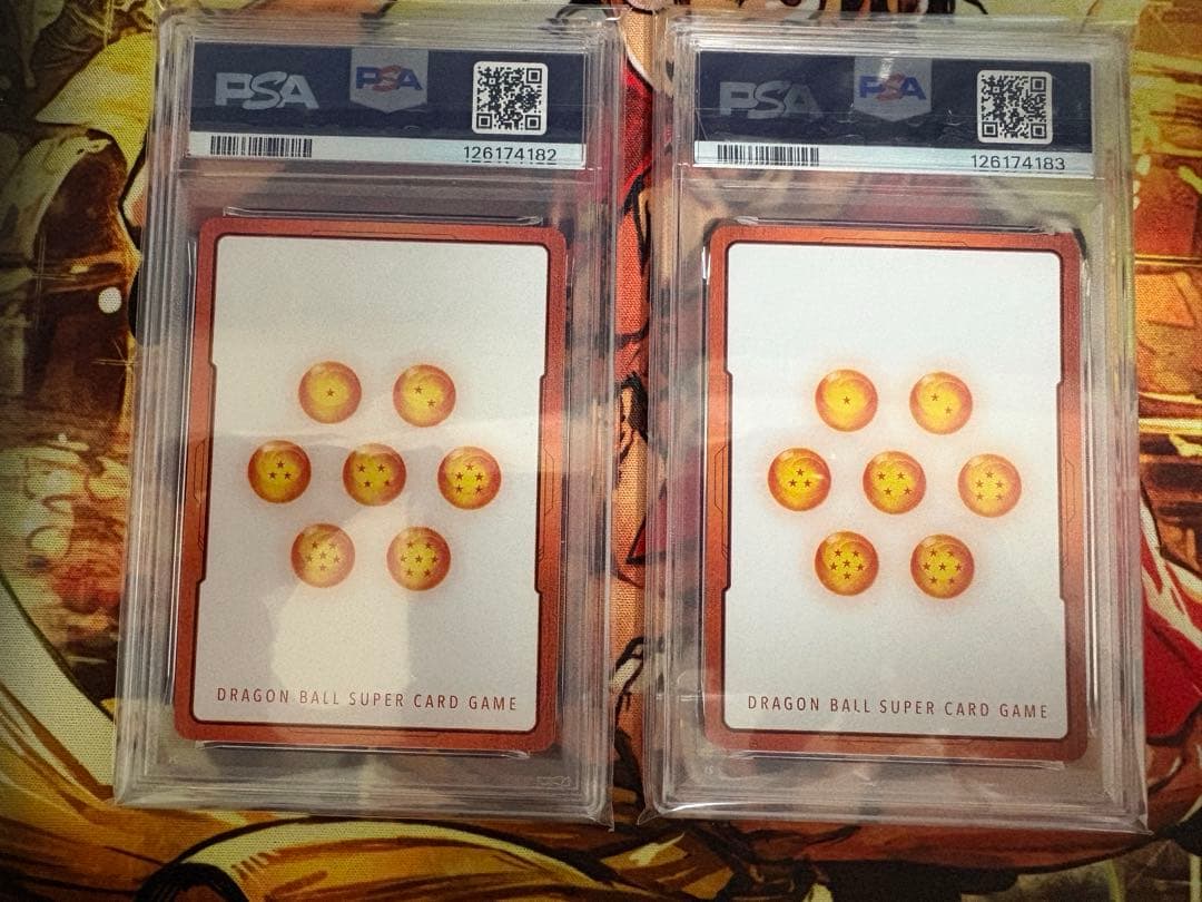 PSA 10 連番 神龍 ドラゴンボール エナジーマーカー フュージョン