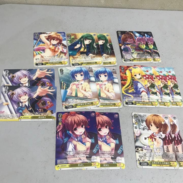 ヴァイスシュバルツ GFガールフレンド（仮） 黄色デッキ - メルカリ