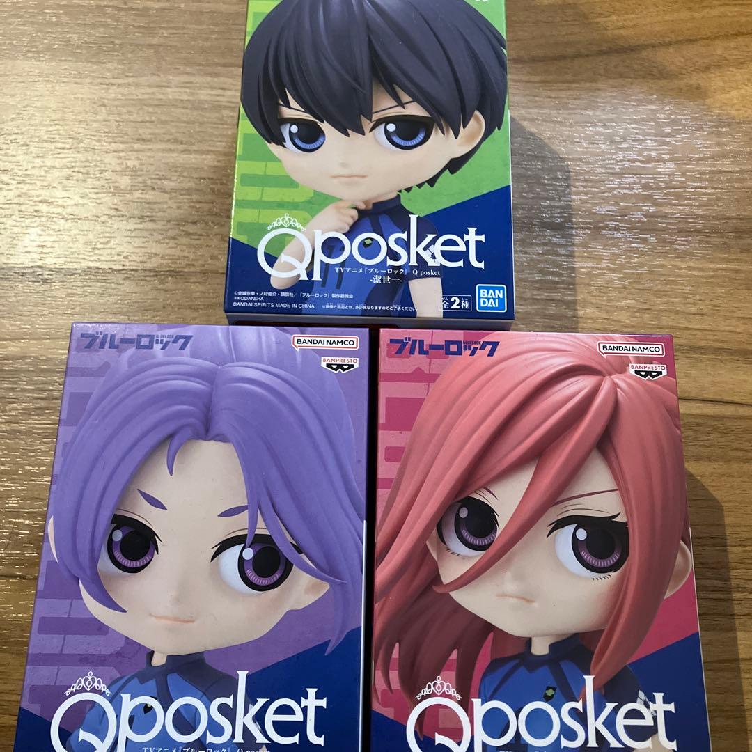 ブルーロック Qposket フィギュア 潔世一 千切豹馬 御影玲王 - メルカリ