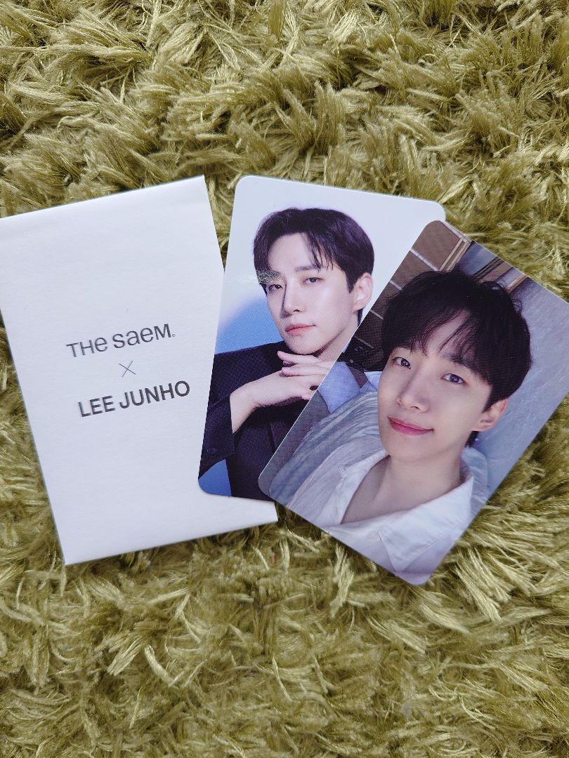 THE SAEM × Lee Junho イ・ジュノ フォトカード - メルカリ