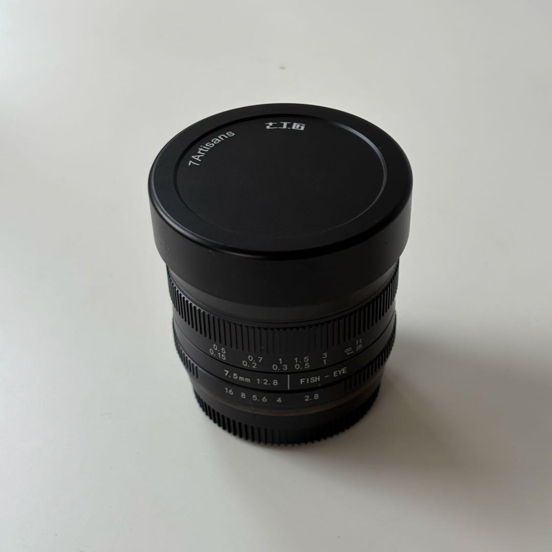7Artisans 7.5mm F2.8 FISH-EYE II フジフイルム用