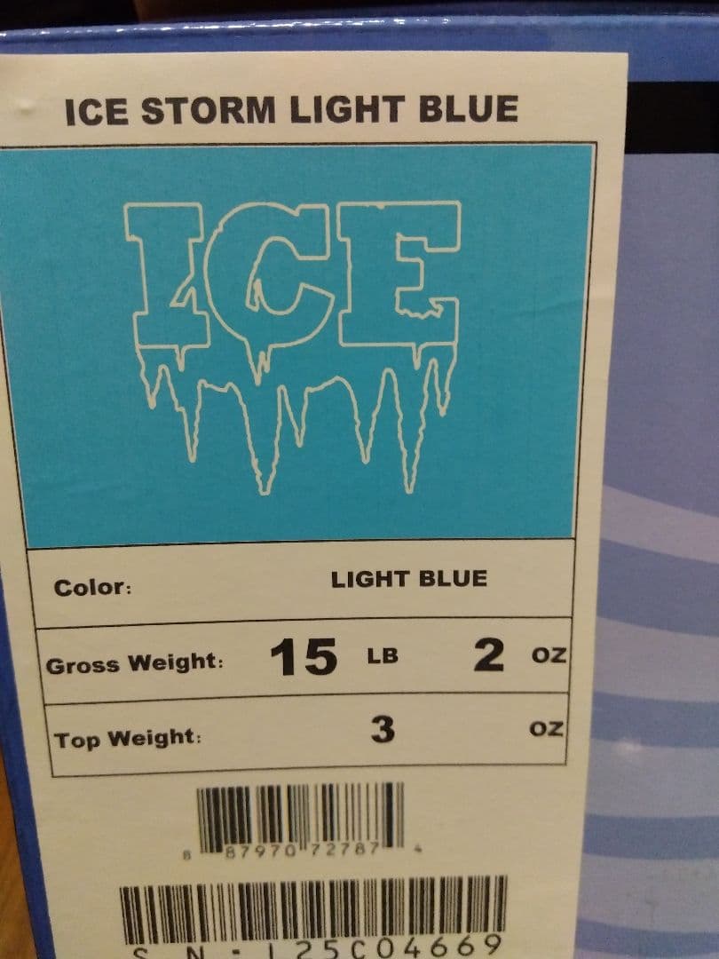ストーム アイスストーム 15ポンド スペアボール カバーボール