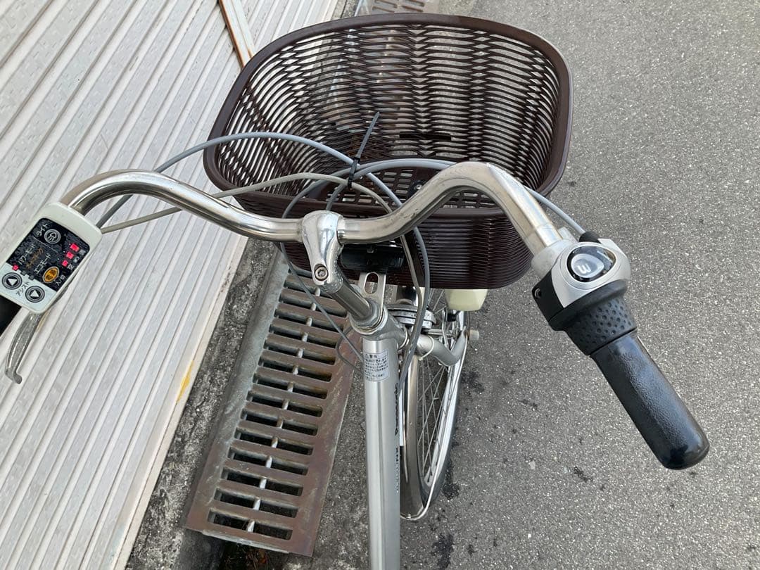 パナソニック新機種電動アシスト自転車viviNX26インチシルバーアルミ
