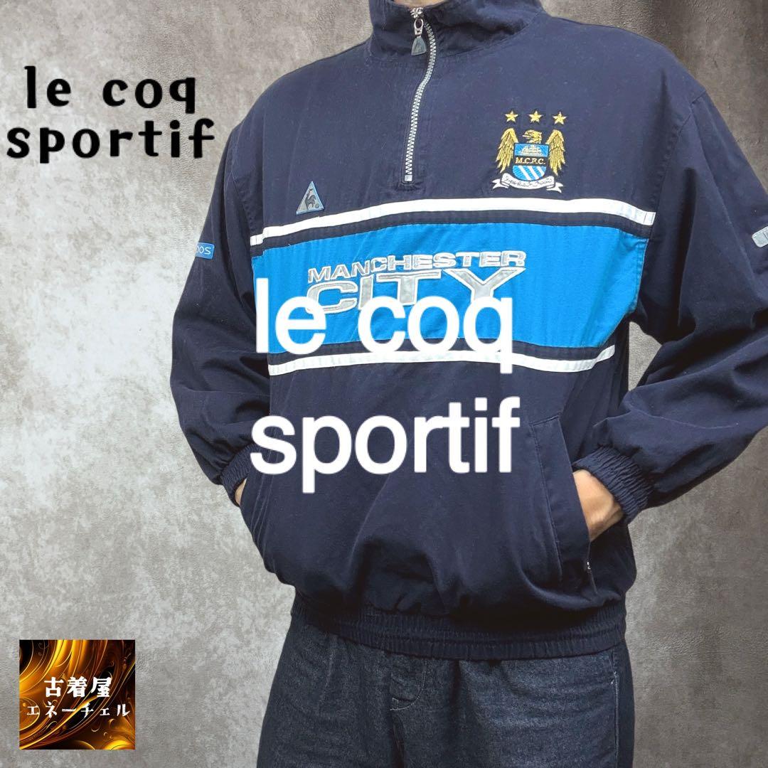 ヴィンテージ】マンチェスターシティハーフジップジャケットルコック
