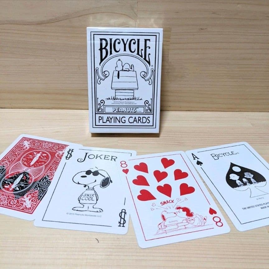 バイスクル BICYCLE PEANUTSスヌーピー トランプ - メルカリ