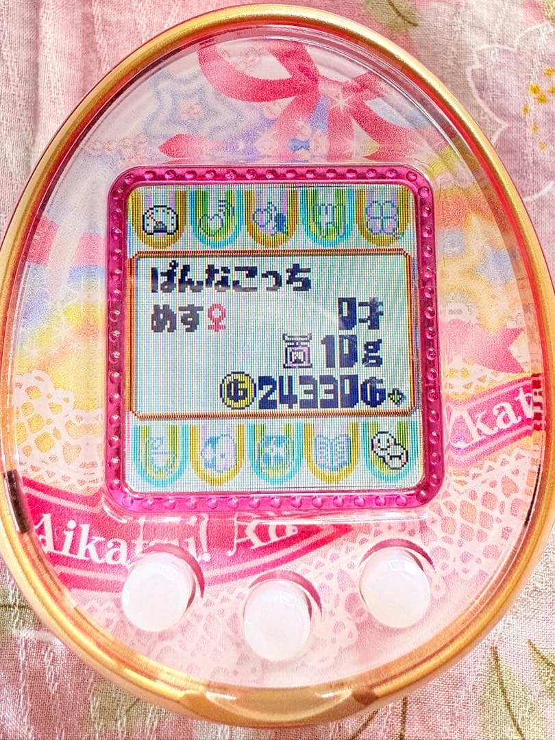 【動作確認済】TAMAGOTCHI 4U PINK アイカツカバー