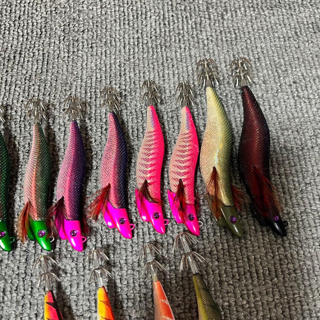 未使用から使用済みのティップラン用エギ 20本セット - メルカリ