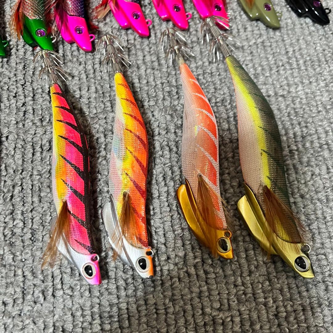 未使用から使用済みのティップラン用エギ 20本セット - メルカリ