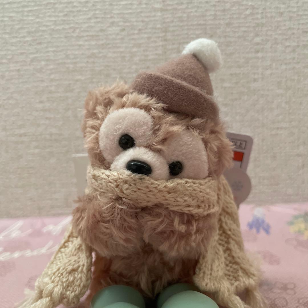 ダッフィー&フレンズ ダンシングスノーフレークス　ぬいぐるみバッジ