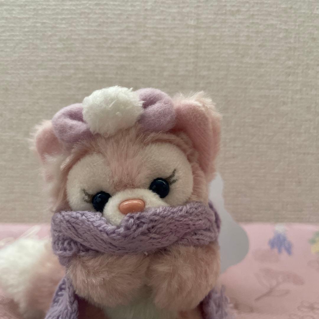 ダッフィー&フレンズ ダンシングスノーフレークス　ぬいぐるみバッジ