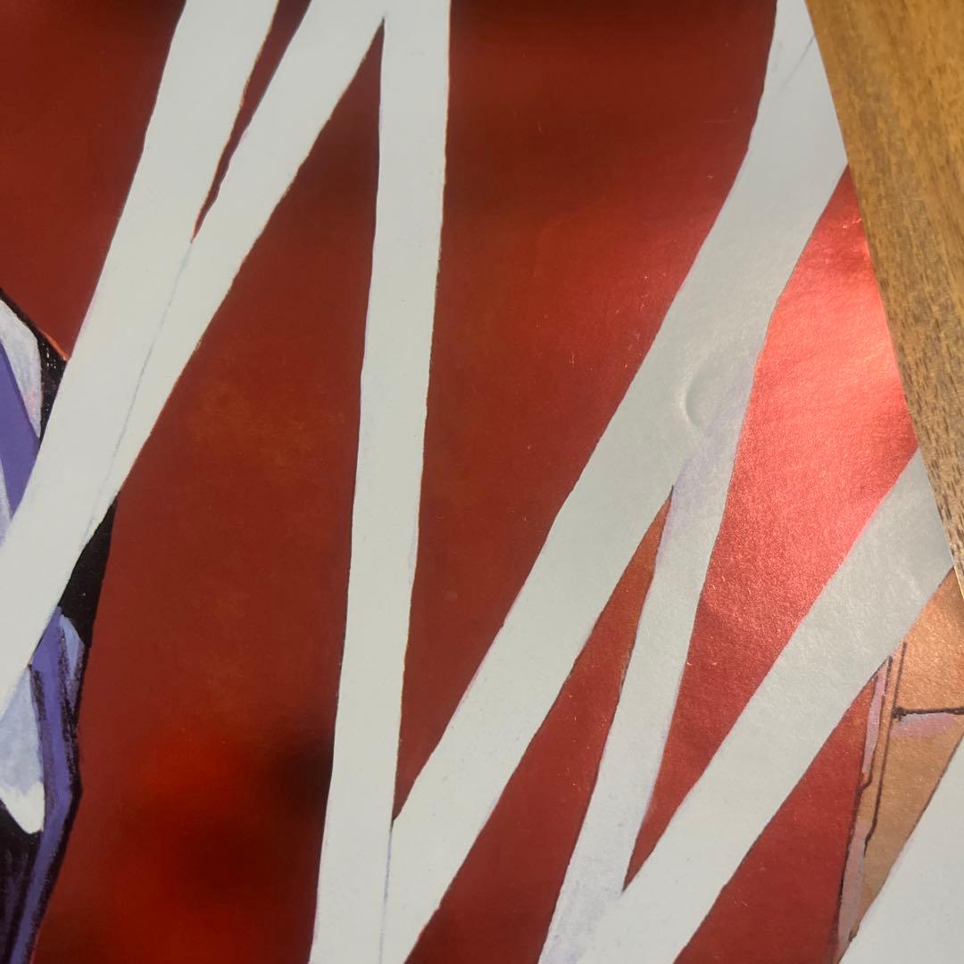 激レア】エヴァンゲリオン 当時物ポスター メタリック 綾波レイ 零号機