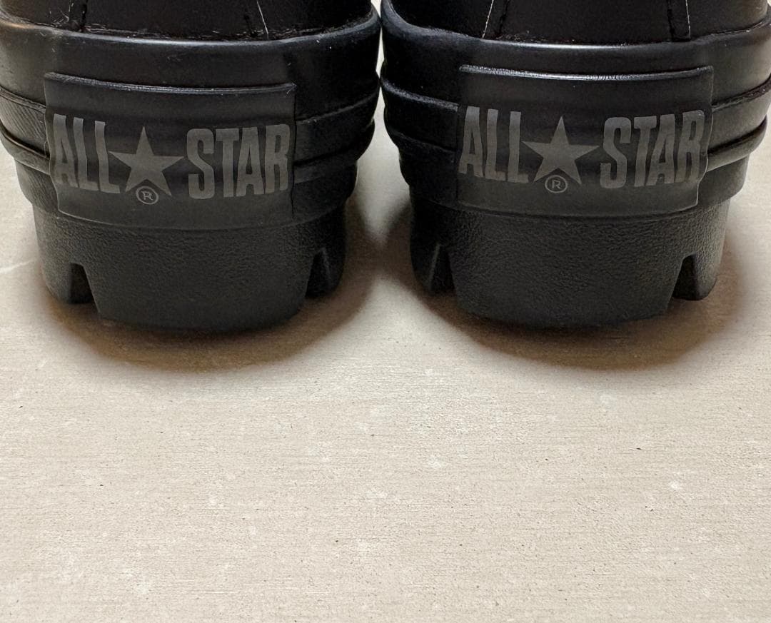 コンバース　オールスター　チャンク　ローファー　ブラック　23.5cm