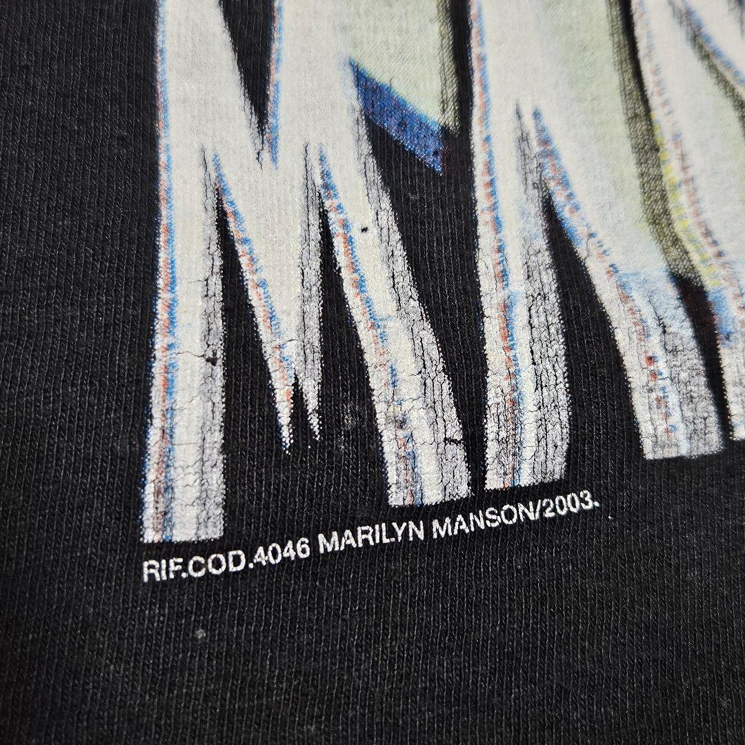 マリリン マンソン grotesk ブートレグTシャツ 00s