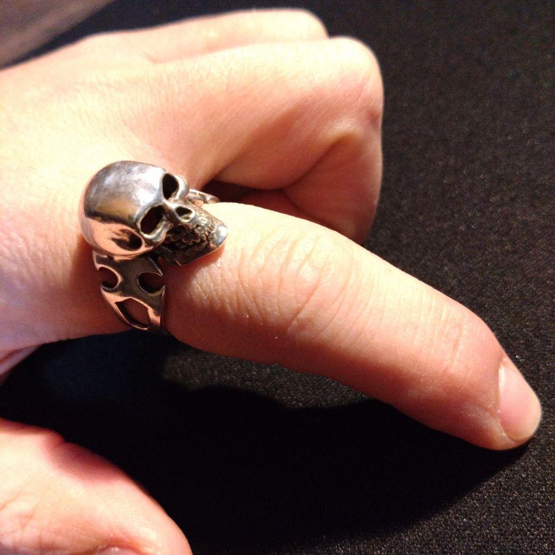 CRAZY　PIG　クレイジーピッグ　カッタウェイ　スカル　リング　17号 クレイジーピッグ CRAZY PIG DESIGNS カッタウェイ スカルリング #139