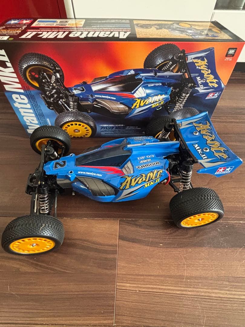タミヤ　電動RC アバンテmk2 メカ無し タミヤ 電動RC アバンテmk2 メカ無し タミヤアバンテmk2メカなし