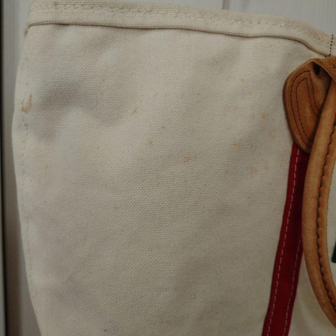 難有り　80s L.L.Bean キャンバス　ジップ付きトートバッグ