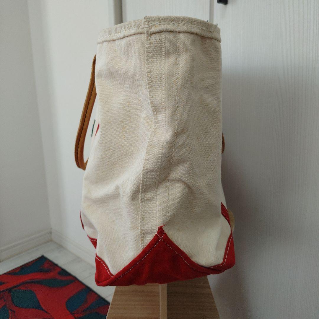 難有り　80s L.L.Bean キャンバス　ジップ付きトートバッグ