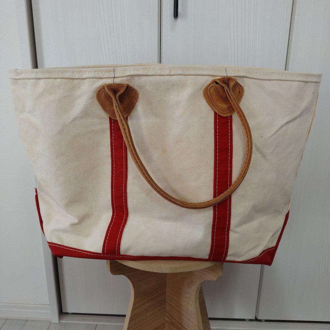 難有り　80s L.L.Bean キャンバス　ジップ付きトートバッグ