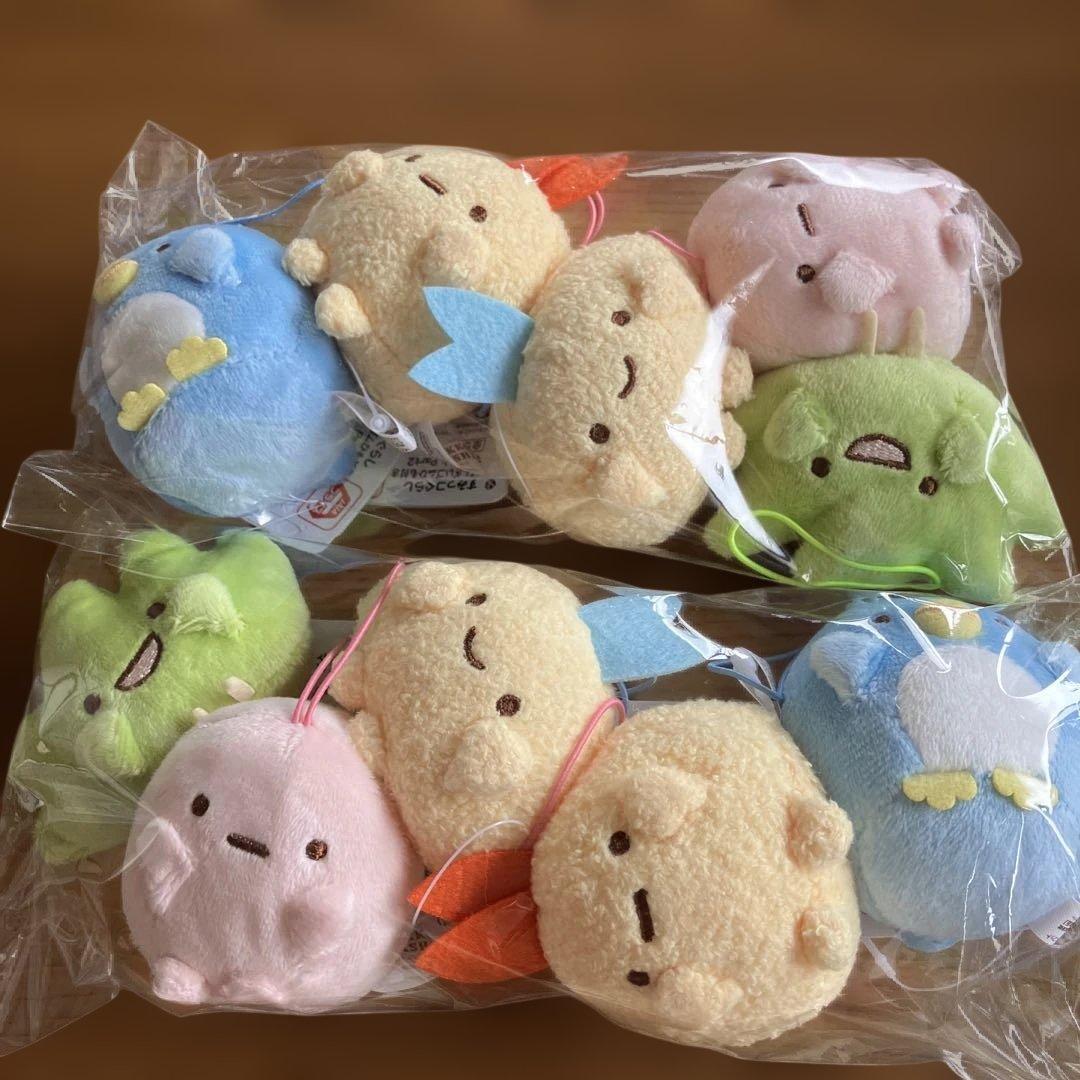 すみっコぐらし たぴおかコンビニちびマスコット ばんざいゴム紐