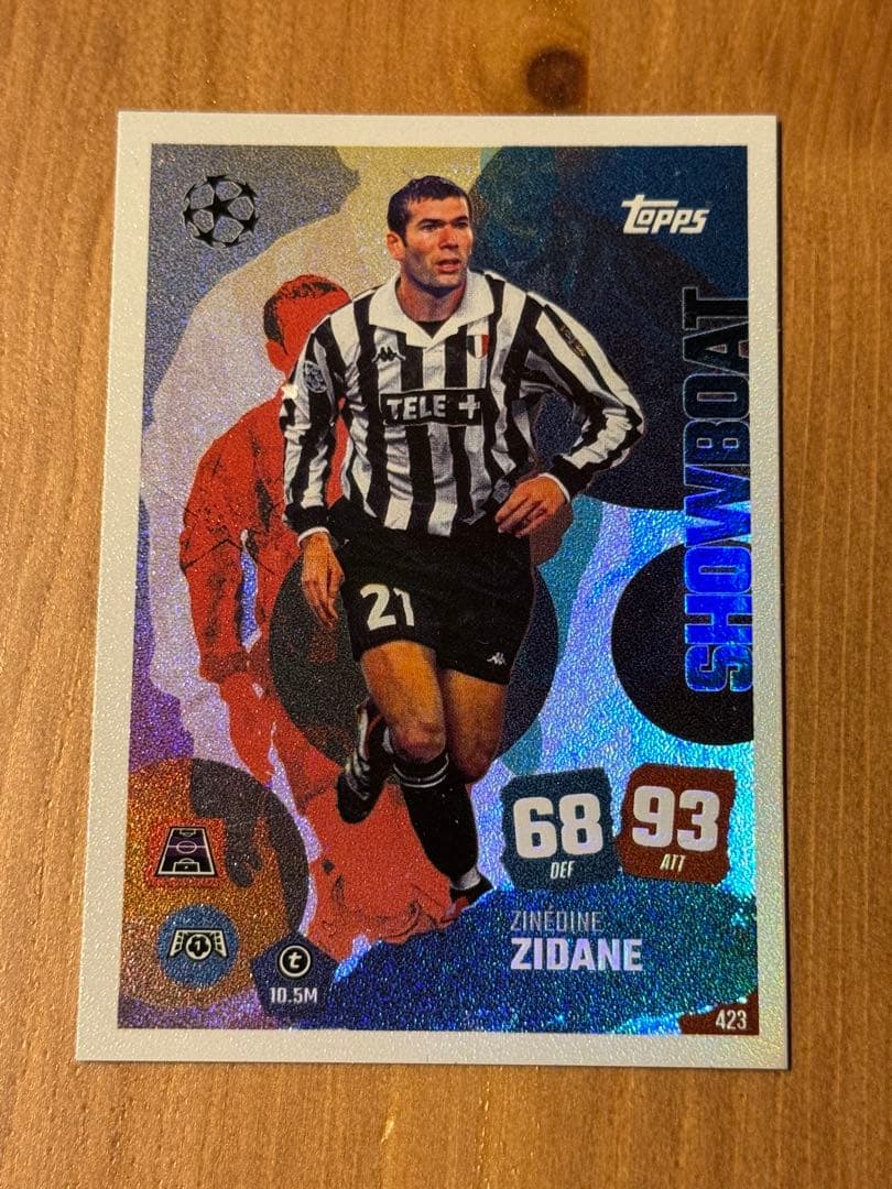 ジダン Match Attax 25/26 Showboat Juventus - メルカリ