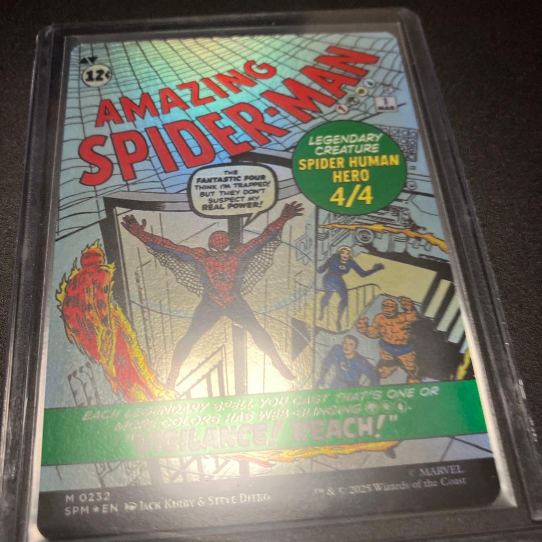 スパイダーマンピーター・パーカー/アメイジング・スパイダーマンfoil 英語