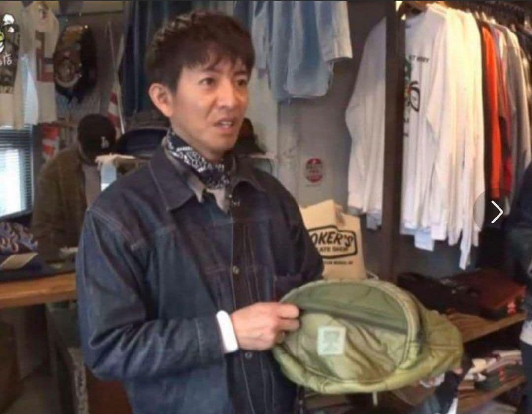 新品】キムタク 私物 US M-65 body bag 木村拓哉 アス - メルカリ