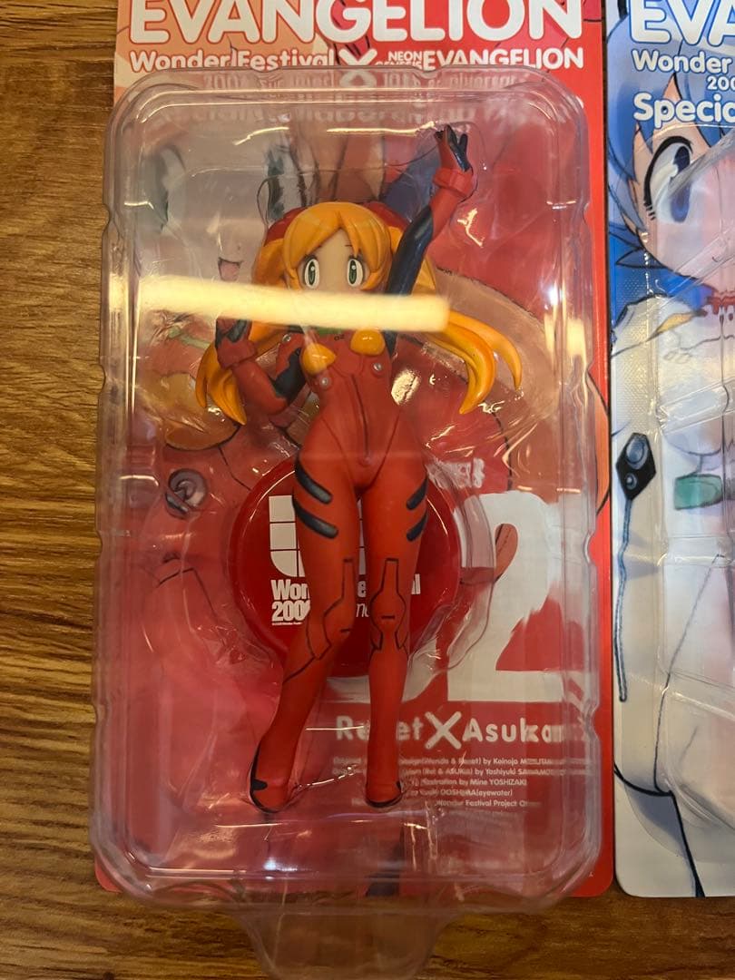 ワンフェス10周年 ワンダちゃん 綾波コスプレ&リセットちゃん アスカ