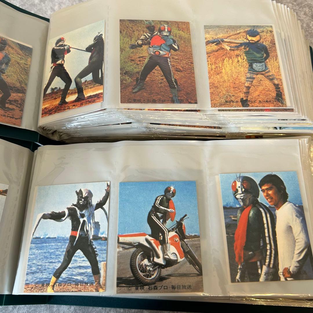 仮面ライダーカード 復刻版 全546枚 仮面ライダーチップス仮面ライダー