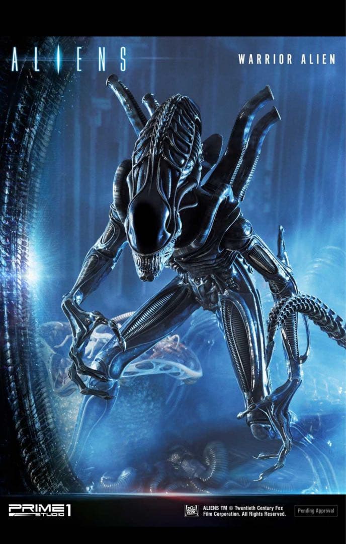 プライム1スタジオ　ウォーリアー　エイリアン　スタチュー