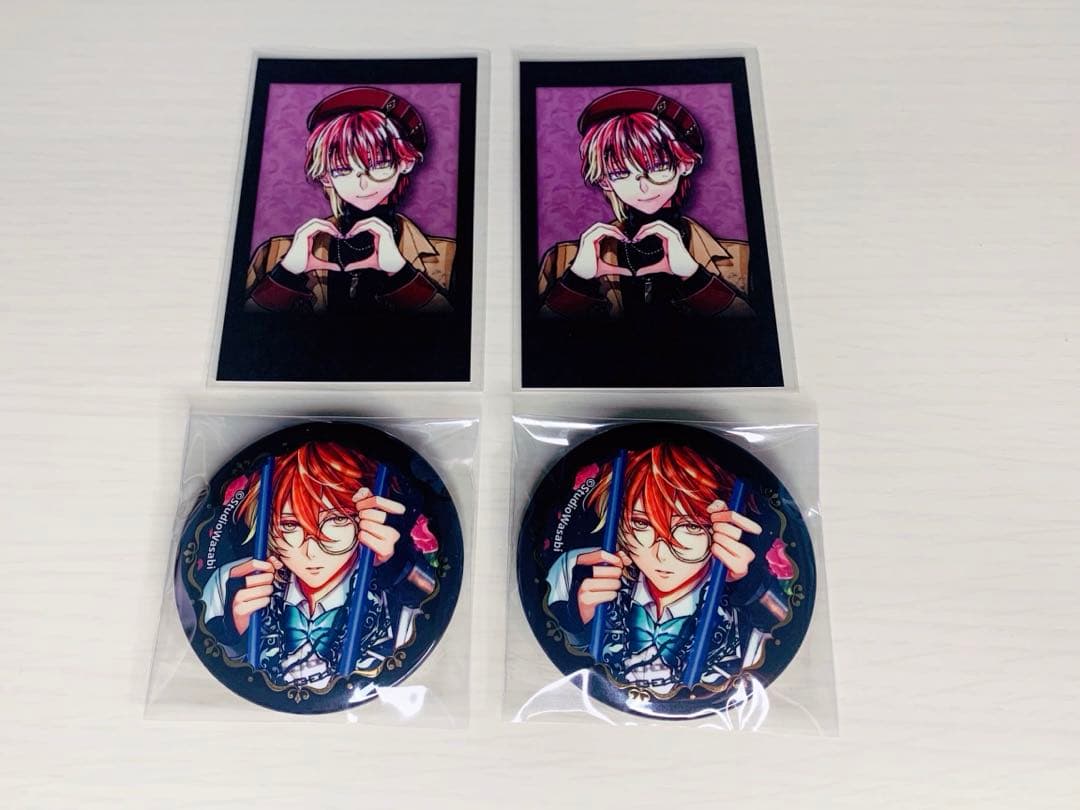 悪魔執事と黒い猫 あくねこ 4周年 箔押し 缶バッジ フェネス 即購入