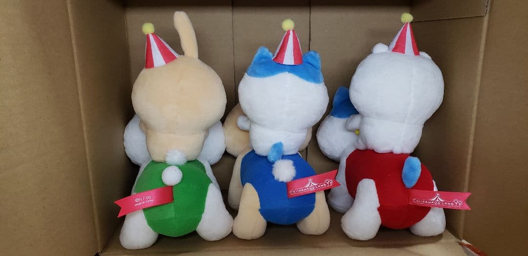 ちいかわらんど　ぴーぽぽぬいぐるみ　セット
