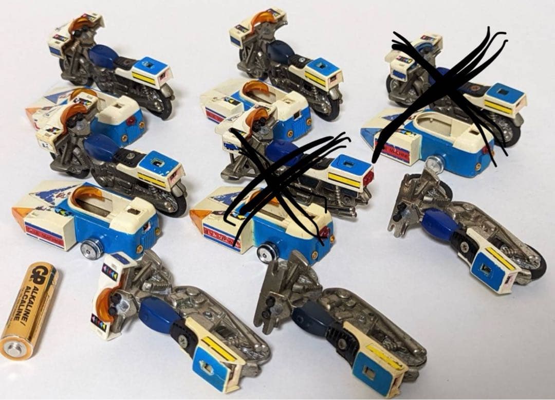 貴重】大量☆秘密戦隊ゴレンジャー☆1号-5号☆超合金☆22体セット当時