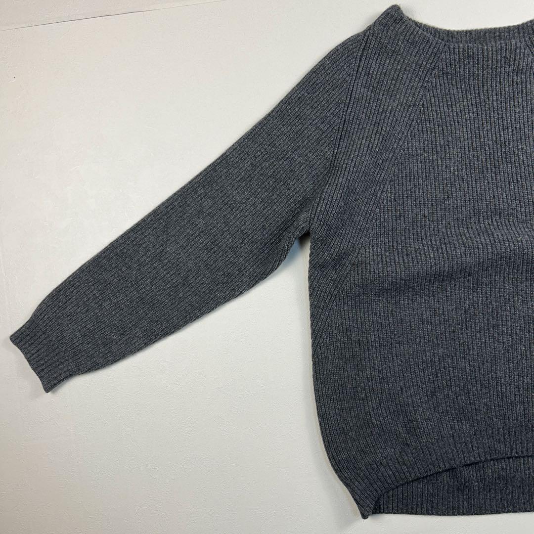 ミューズドゥーズィエムクラス 美品 ボートネック カシミヤシルク混