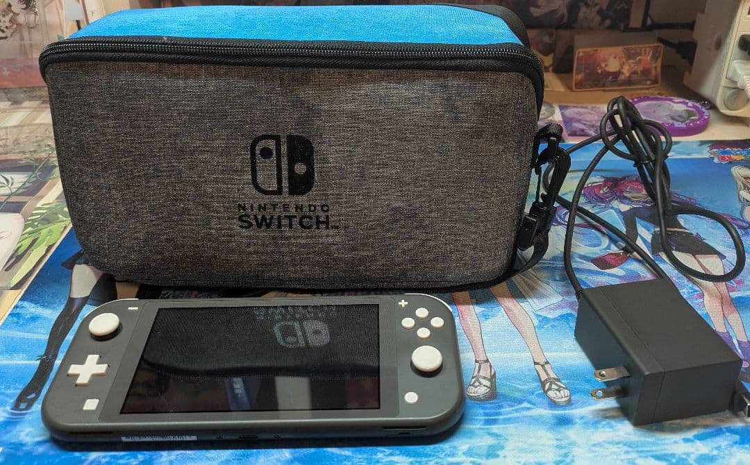 ま*め様 [ Switch Lite ] グレー 本体〈収納バッグ＆ACアダプタ Nintendo Switch Lite グレー 本体セット - メルカリ