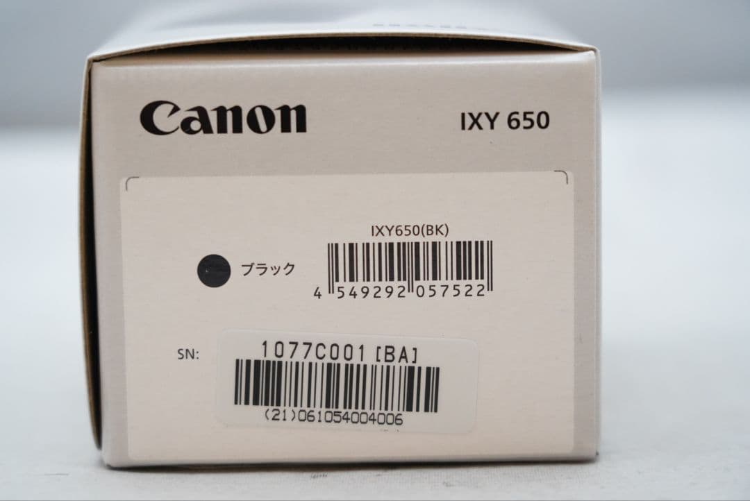 未使用品 キャノン イクシー 650 4.5-54.0㎜ F=1:3.6-7.0