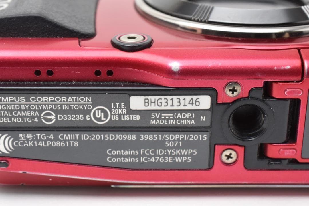 オリンパス　OLYMPUS STYLUS TG-4 《元箱付き》