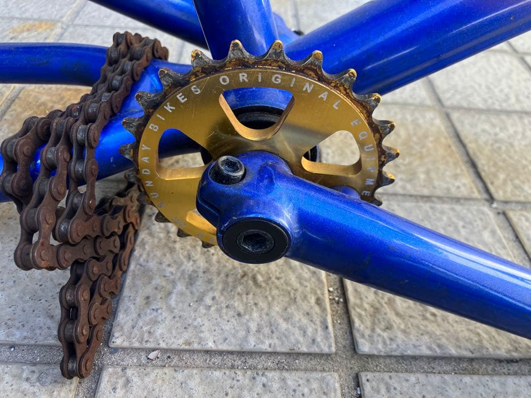 Sunday! GARY YOUNG EX BMX フレームセット 青 20 - メルカリ