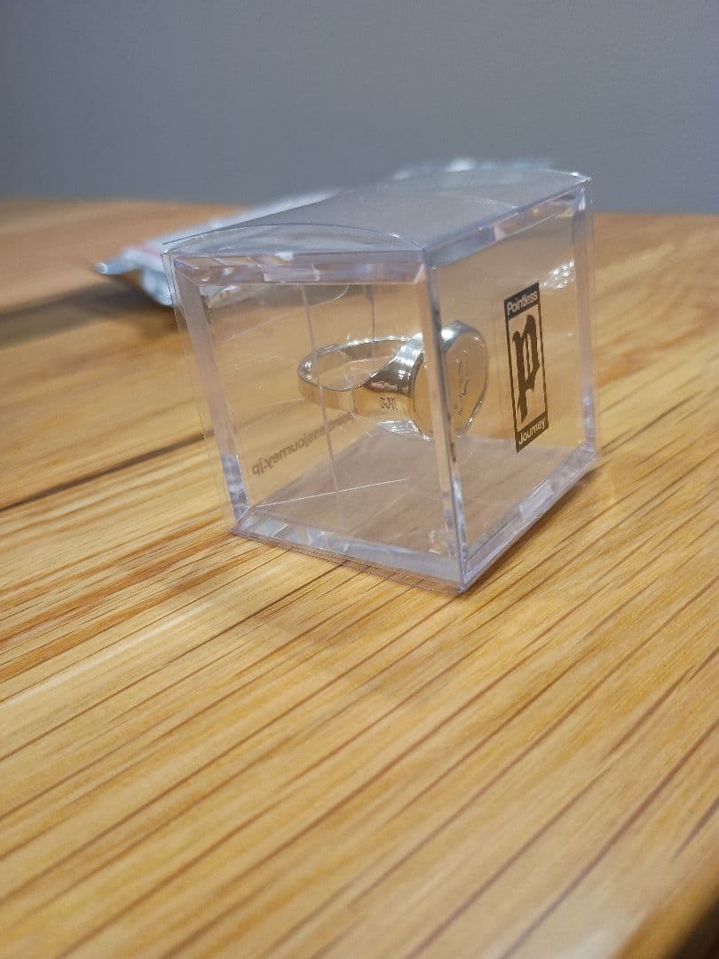 アクセサリー Pointless Journey TOY RING \"P\" - Silver