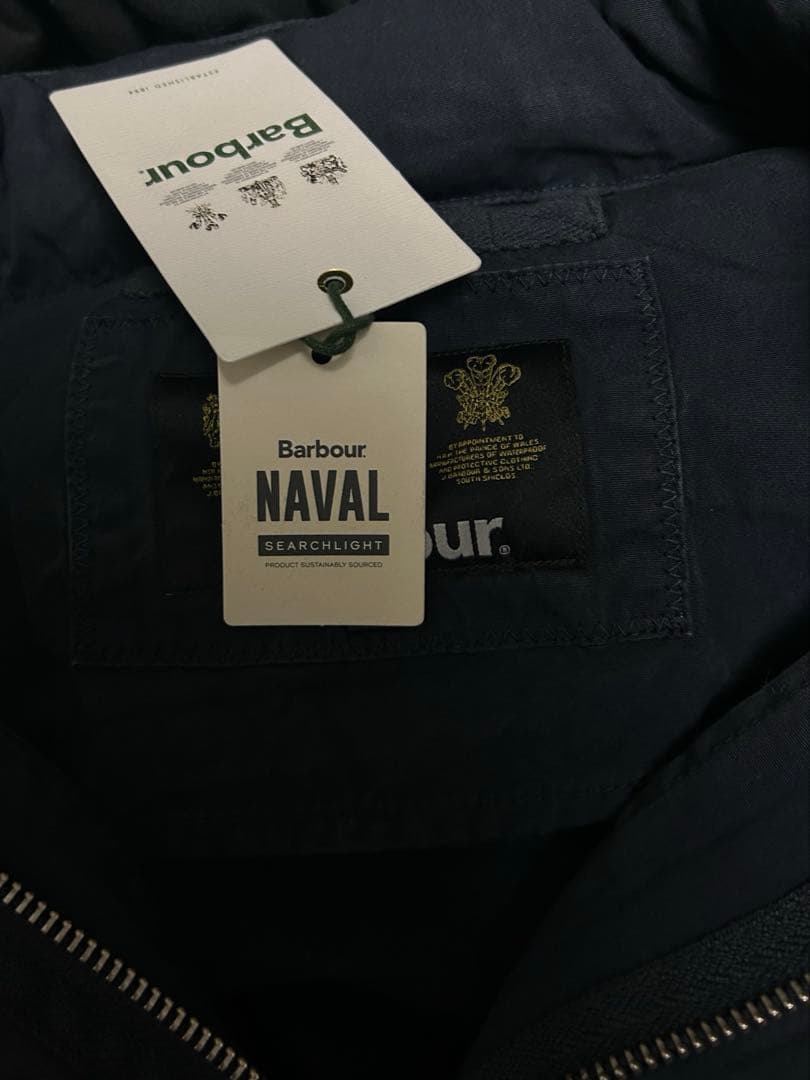 期間限定価格Barbour NAVAL 中綿ジャケット M 定価約48,000円 - メルカリ