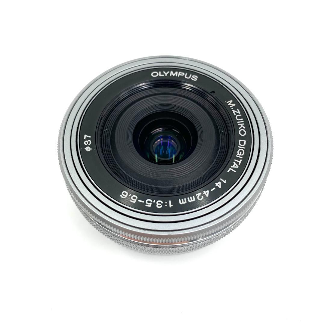 OLYMPUS 14-42mm F3.5-5.6 EZ ED パンケーキレンズ