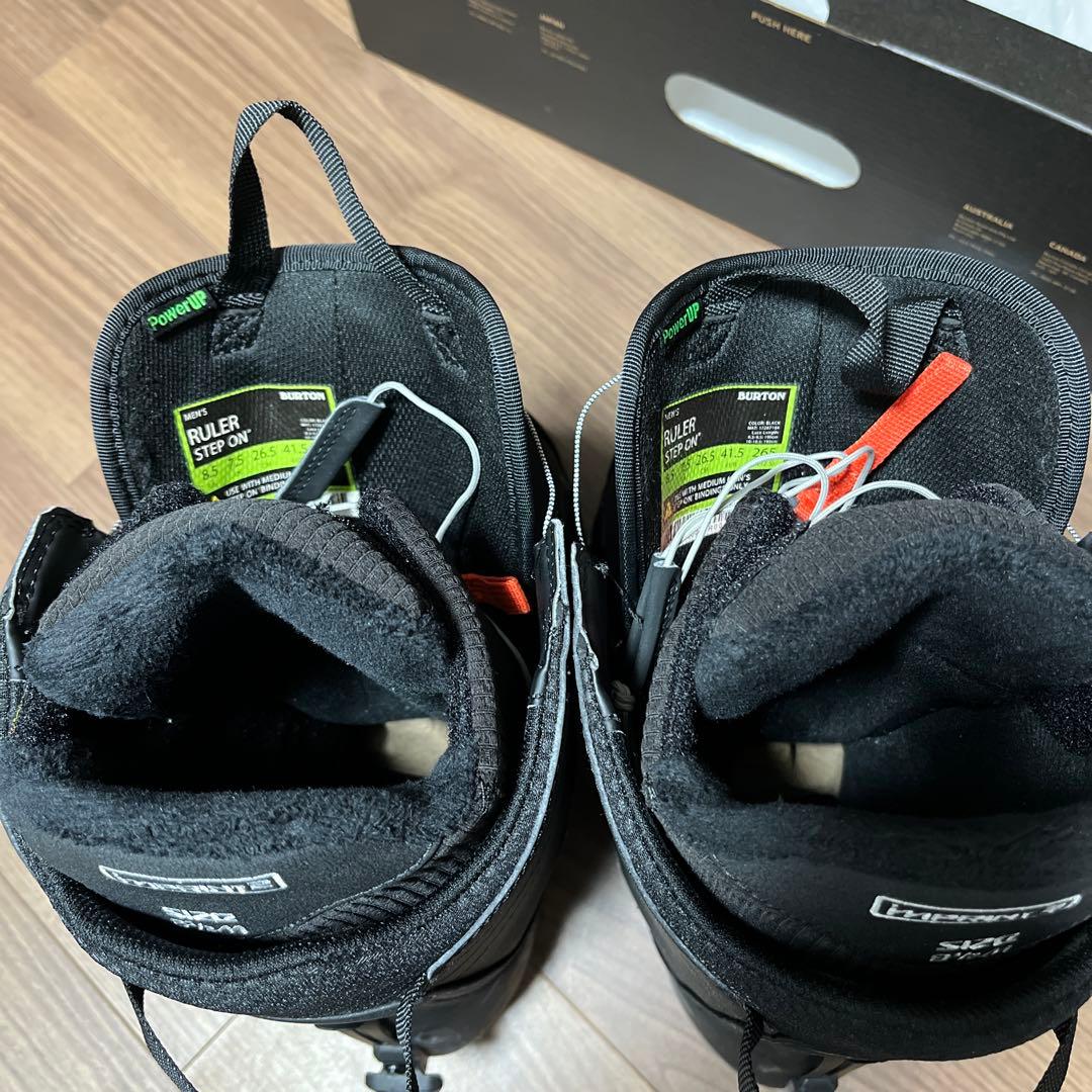 burton step on ブーツ ruler ブラック 26.5cm
